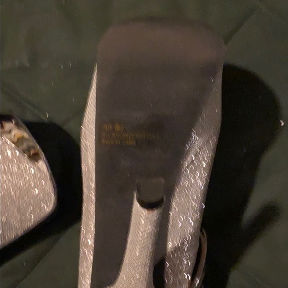 Sexy silver sequence heels - Picture 6 of 6